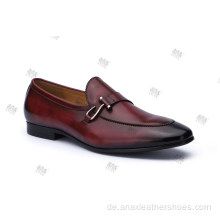 Neueste Mode Herren Schnürkleid Lederschuhe